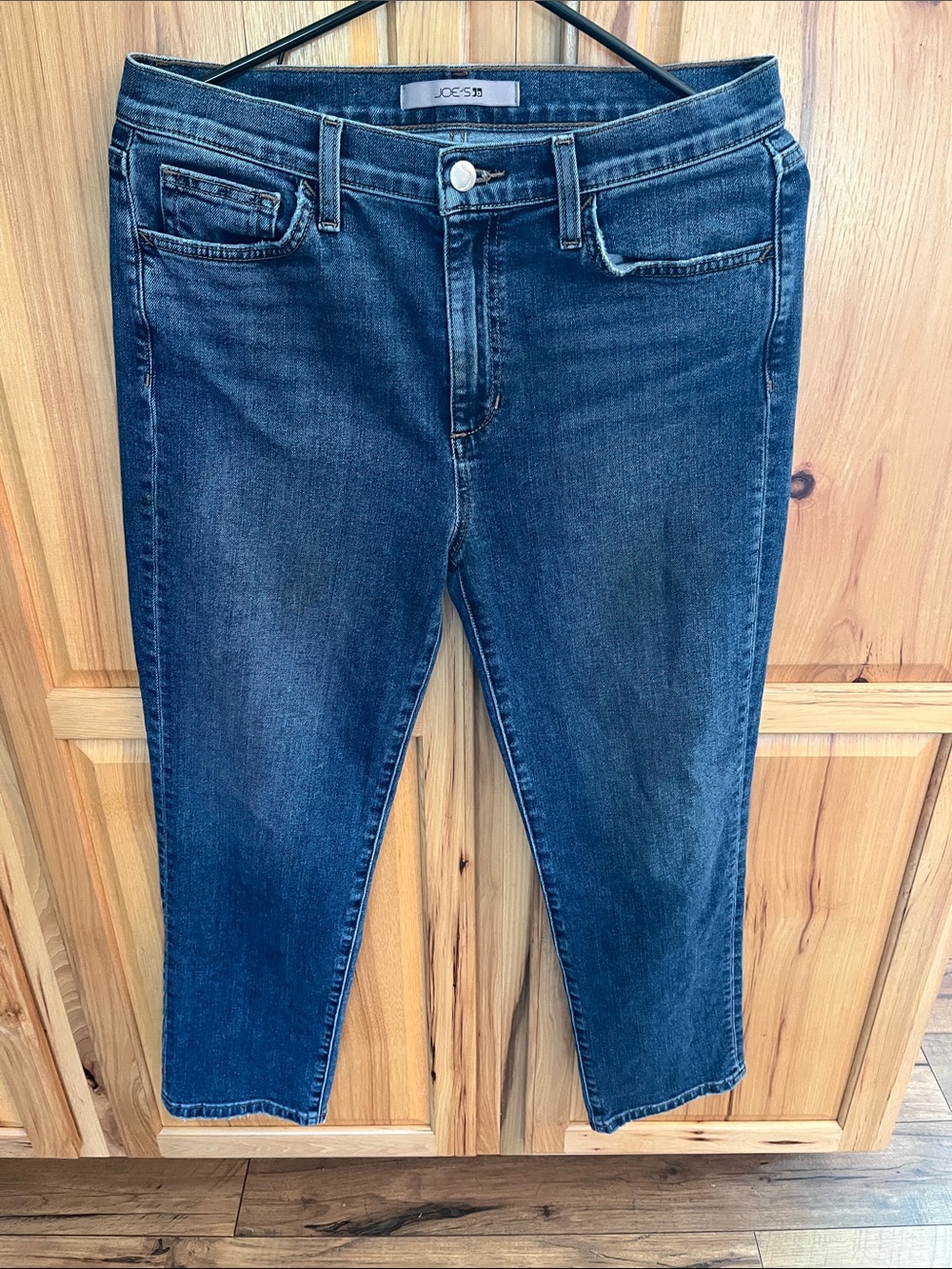 Joe's Jeans Indigo Slim-Straight Stretch Jeans, size 28
